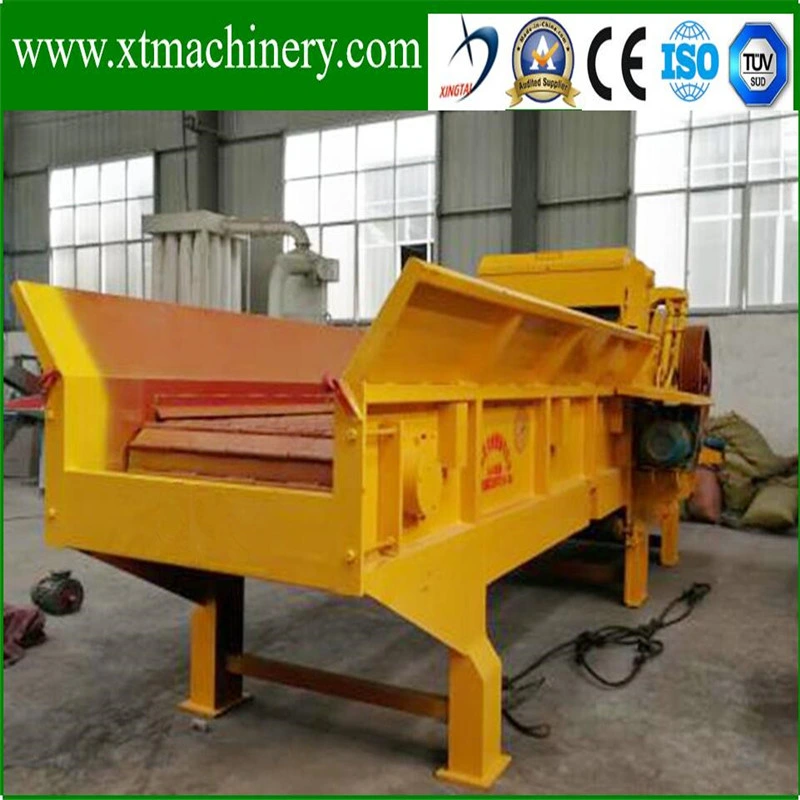 New Cutting Blades Combined Breaking Hammers Design, Auto Feeding Wood Log Cutter