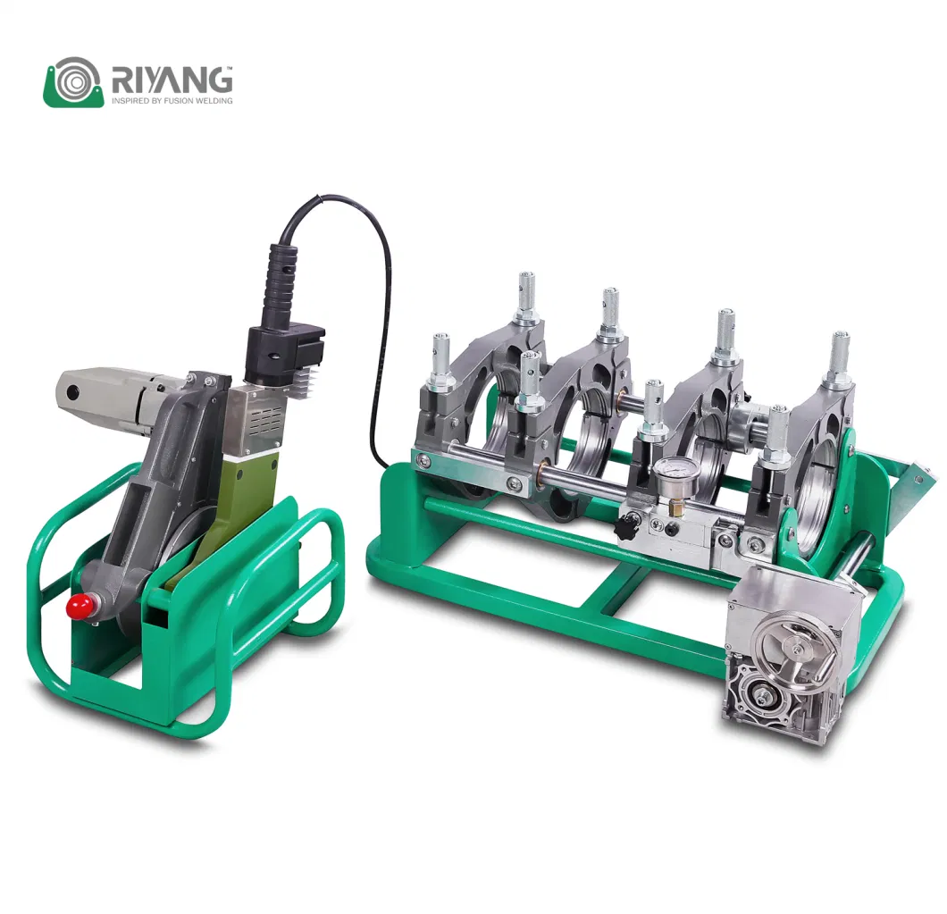 50mm-160mm PE HDPE Pipe Manual Butt Fusion Welding Machine