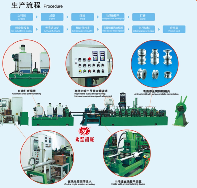 Yongjian Pipe Rolling Welding Machine Machine for Flash-Butt Pipe Welding Electrofusion Ss Pipe Welding Machine